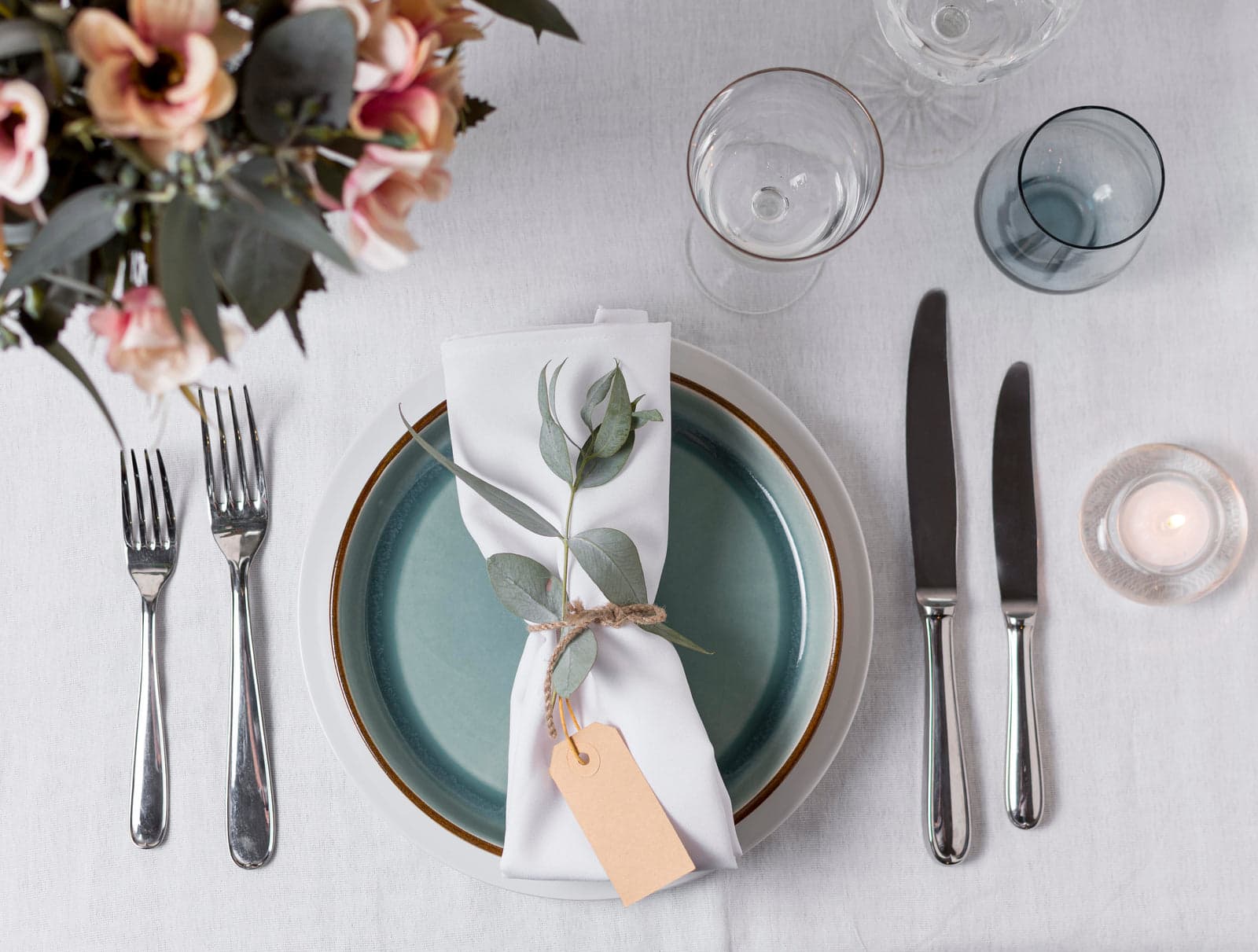 A beautifully styled dining table